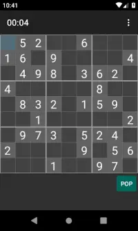 Sudoku game Screen Shot 1