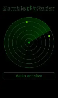 Zombie Radar Simulation Screen Shot 3