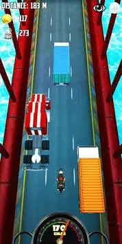 Subway Racing Moto Screen Shot 0