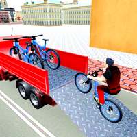 Simulatore di camion di trasporto BMX bicicletta