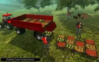 Offroad Fruit Transporter Xe tải: Lái xe Simulator Screen Shot 9