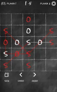 SOS Board Game Screen Shot 1
