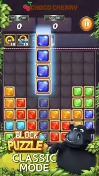 Bloc Puzzle Bijou : MISSION Screen Shot 4