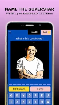 Filipino Celebrity Quiz - Name Your Pinoy Star Screen Shot 1