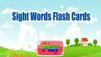 Sight Word Flash Cards Anglais Screen Shot 0