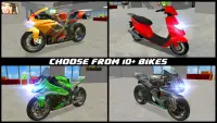 Crazy Bike Driving Simulator : 3D Stunt Game Screen Shot 5
