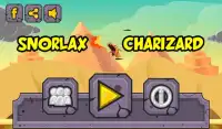 Snorlax-boy VS Charizard Super Jungle Wolrd Run Screen Shot 0
