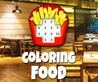 Color by Number French Fries Pixel Art Screen Shot 0