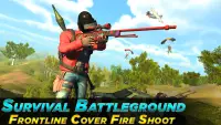 Fps Battleground Cover Fire Frontline Shooter Game Screen Shot 0