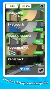 Skatepark - Skateboard adventure Screen Shot 4