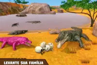 simulador de família de crocodilo 2021 Screen Shot 6