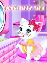 Hello Love Kitty Salon : Cat Care Meow Meow Screen Shot 0