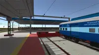 Indian Train Crossing 3D Screen Shot 2