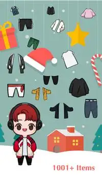 Oppa Doll Creator – Oppa Christmas Avatar Screen Shot 5