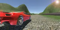 458 Italia Drift Simulator : 3D-City를 경주하는 자동차 게임 Screen Shot 0