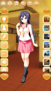 Anime School Girl Makeover Screen Shot 6