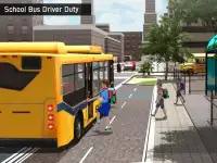 Schoolbus Coach Simulator 3D Screen Shot 9