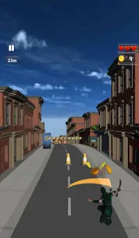 Ninja Hero Runner: Warrior Run, Fruit Cutter 3D Screen Shot 10
