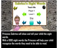 Sabrina's Sight Words Screen Shot 1