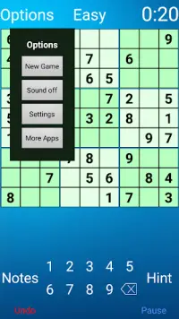 Sudoku for Android Screen Shot 1