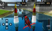 Flying Helicopter Simulator 2019: Heli Racer 3D Screen Shot 4