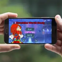 Knuckles World Sonic Screen Shot 1