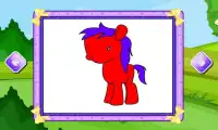 Giochi da colorare Pony Screen Shot 3