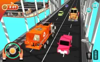 Urban Garbage Truck Driving - Waste Transporter Screen Shot 14