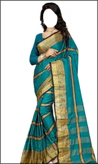 Women Cotton Saree Suit Screen Shot 3