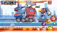 Robots Battle: เกมหุ่นยนต์ Screen Shot 3