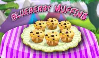 Blue Berry Muffins Cooking Screen Shot 2