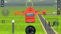 Modern Flying Bus Simulator Screen Shot 1