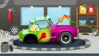 Kids Car Auto Workshop Cleaning Garage Game Screen Shot 3