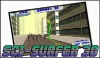Racr : Sci-fi Surfer 3D Screen Shot 1
