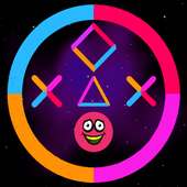 Color Space Switch - Jump Ball & Rushing Ball Game