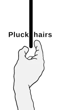 Pluck It: cheveux et d’émotion Screen Shot 0