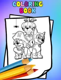 How to color Paw Patrol ( coloring pages) Screen Shot 2