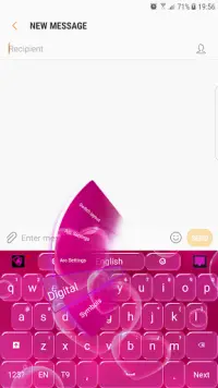 Bubbles Keyboard Screen Shot 1