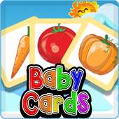 Baby Cards Vegetables