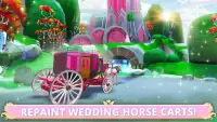 Princess Carriage: Design & Ride. Horse Games 2018 Screen Shot 0