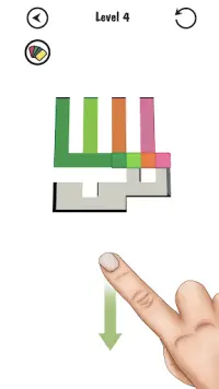 Color Swipe Maze - Logic Game Screen Shot 7