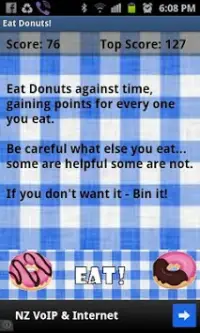 Eat Donuts Screen Shot 1