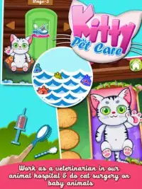 Kitty Pet Care Screen Shot 1
