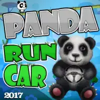 Run Panda Car 2017 Screen Shot 0