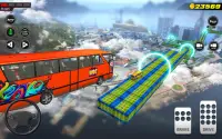 Bus Impossible Tracks Stunt Racing 3D Coach Driver Screen Shot 3