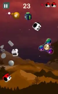 Fidget Cube vs. Fidget Spinner - Spinner Game Screen Shot 0
