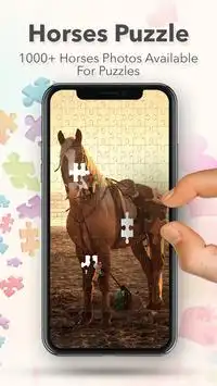 Horse Jigsaw Puzzle Screen Shot 3