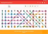 Word Search Puzzle Free 3 Screen Shot 5