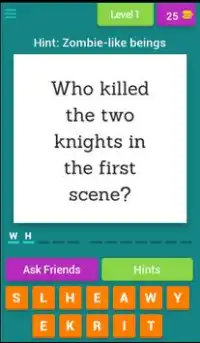 Trivia of Thrones Game Screen Shot 0