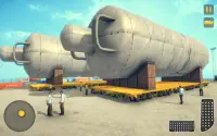 Büyük Boy Kargo Taşıyıcı Kamyon Simülatörü 2018 Screen Shot 4